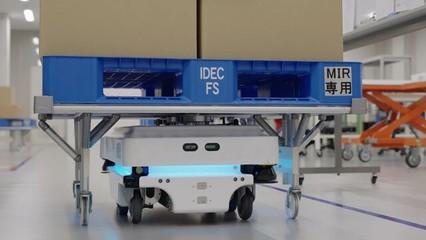 智能物流新篇章 IDEC部署MiR100自主移動機器人優(yōu)化新工廠生產(chǎn)力